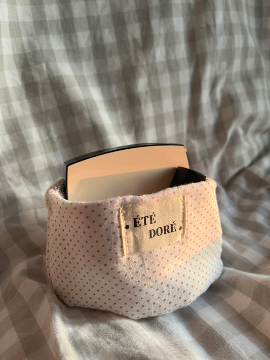 Panière Lingettes - Daisy Blanc