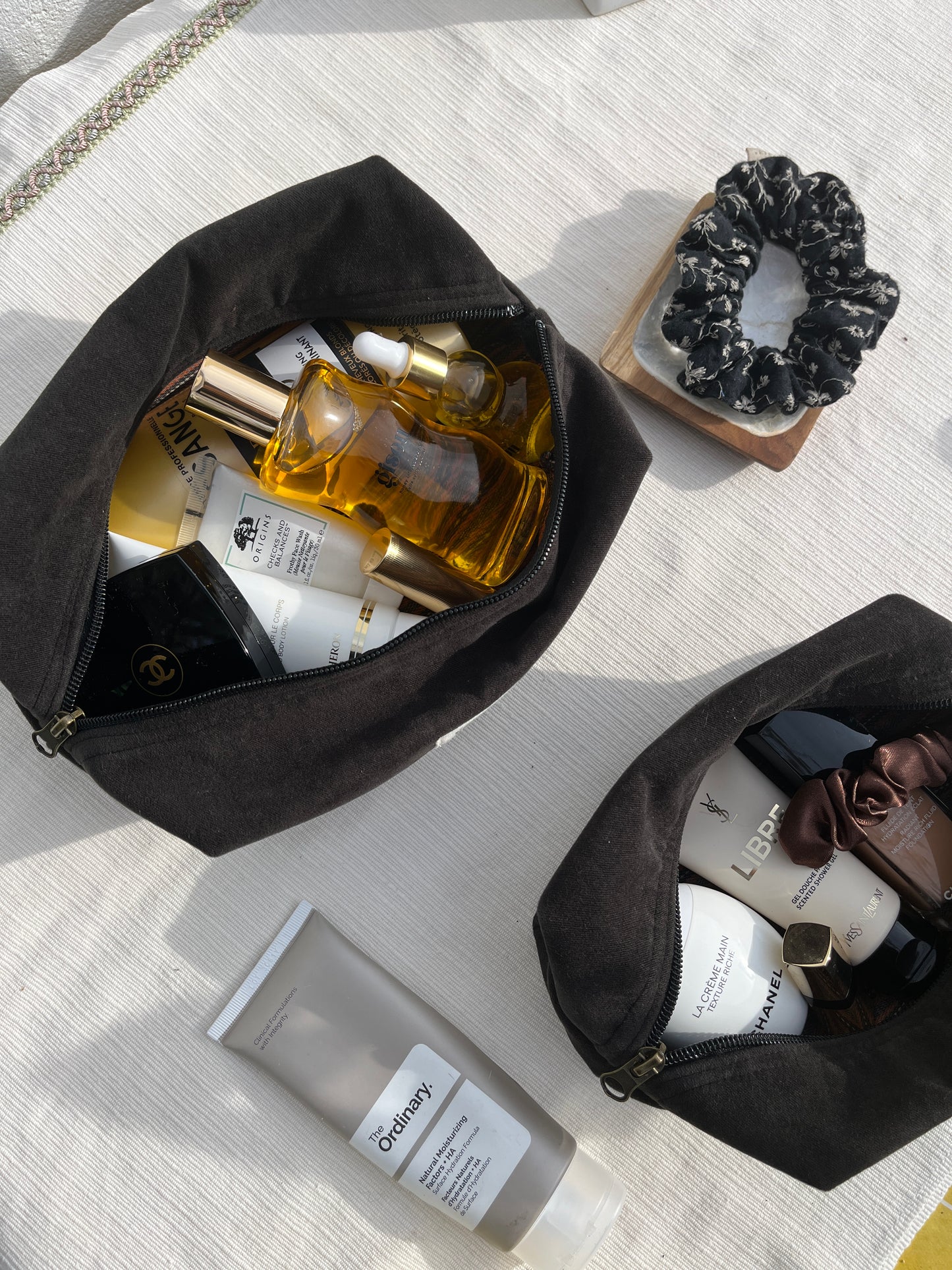 Trousse Carrée Grande - Noir