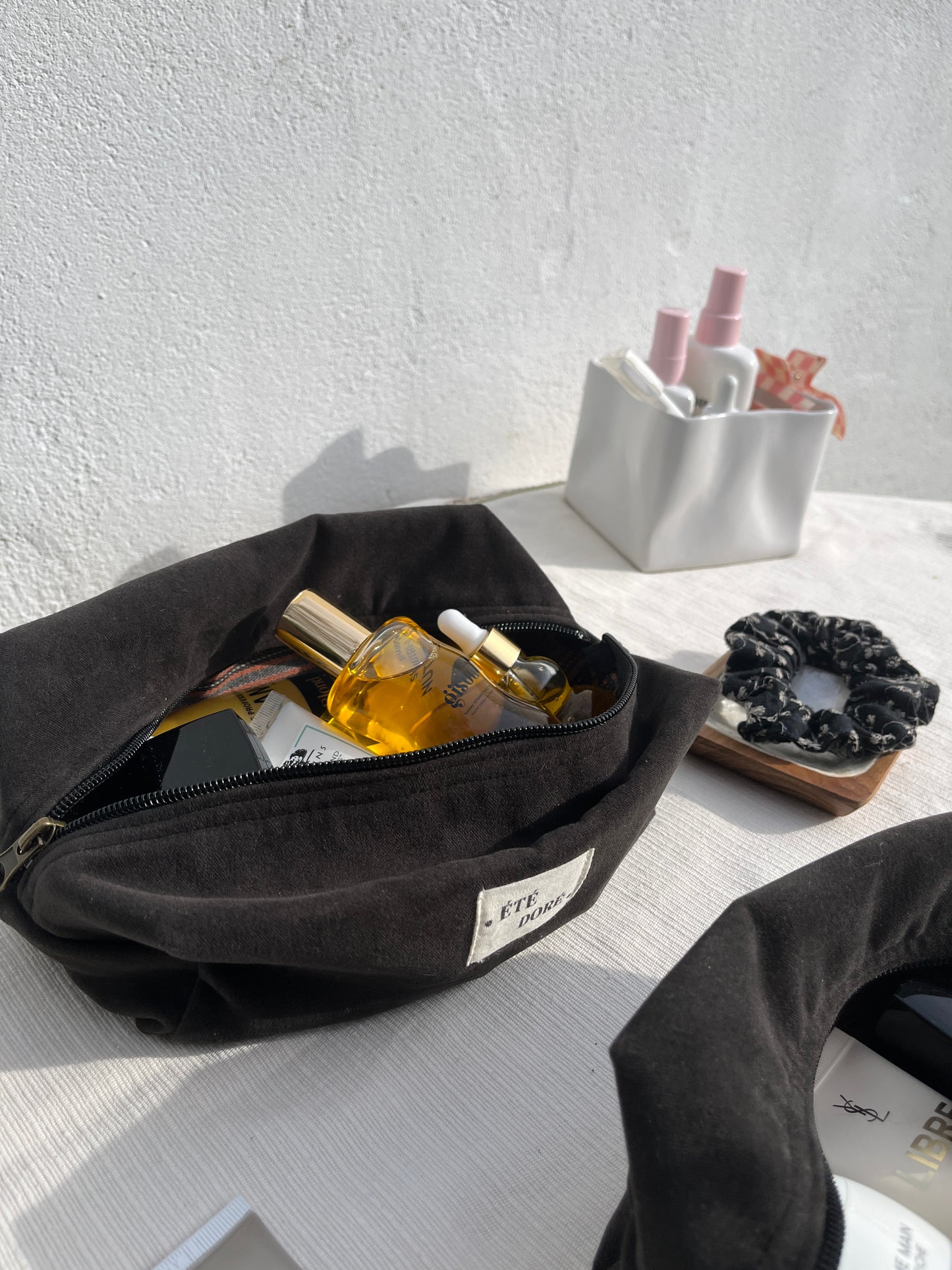 Trousse Carrée Grande - Noir