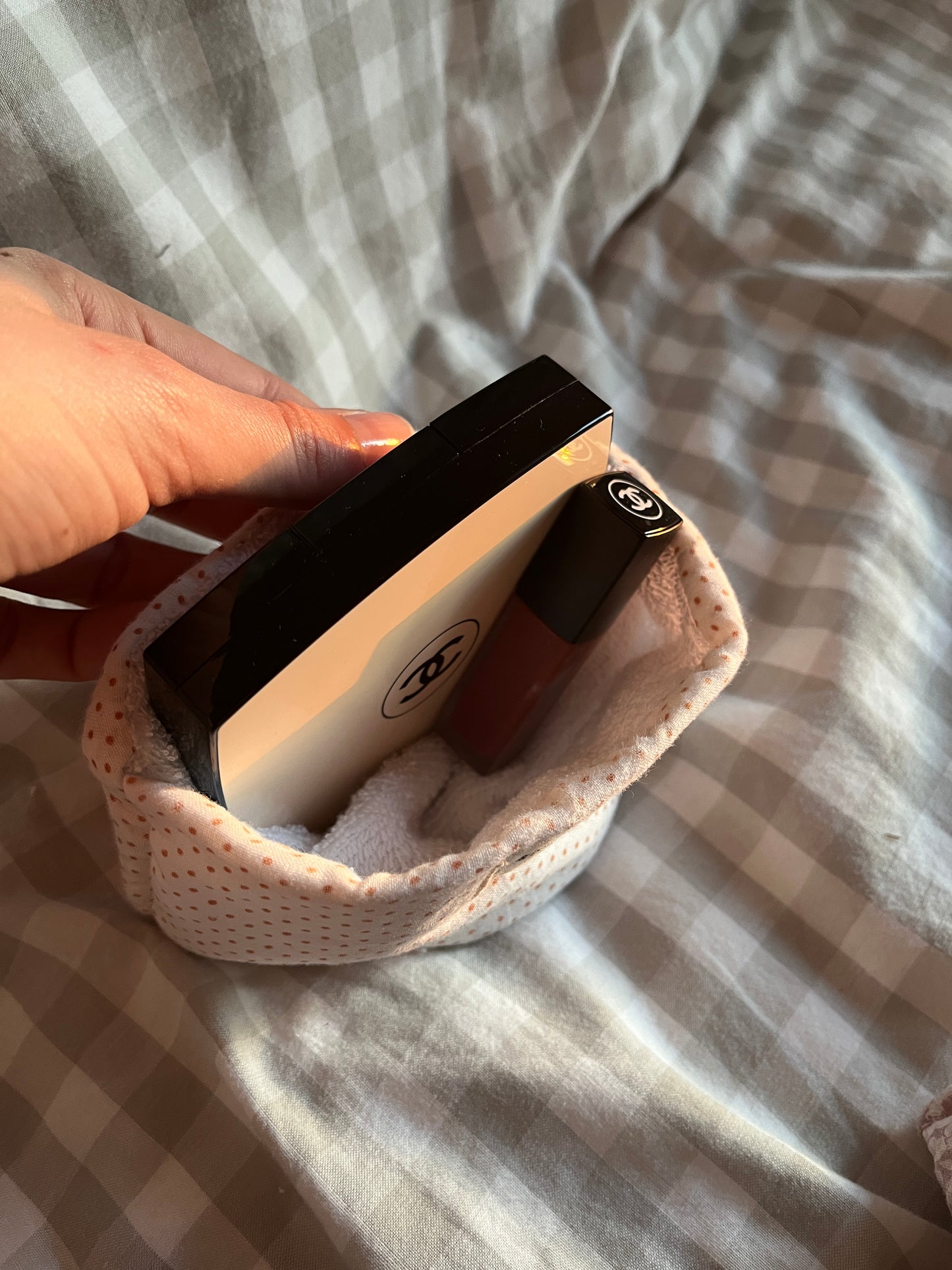 Panière Lingettes - Daisy Blanc