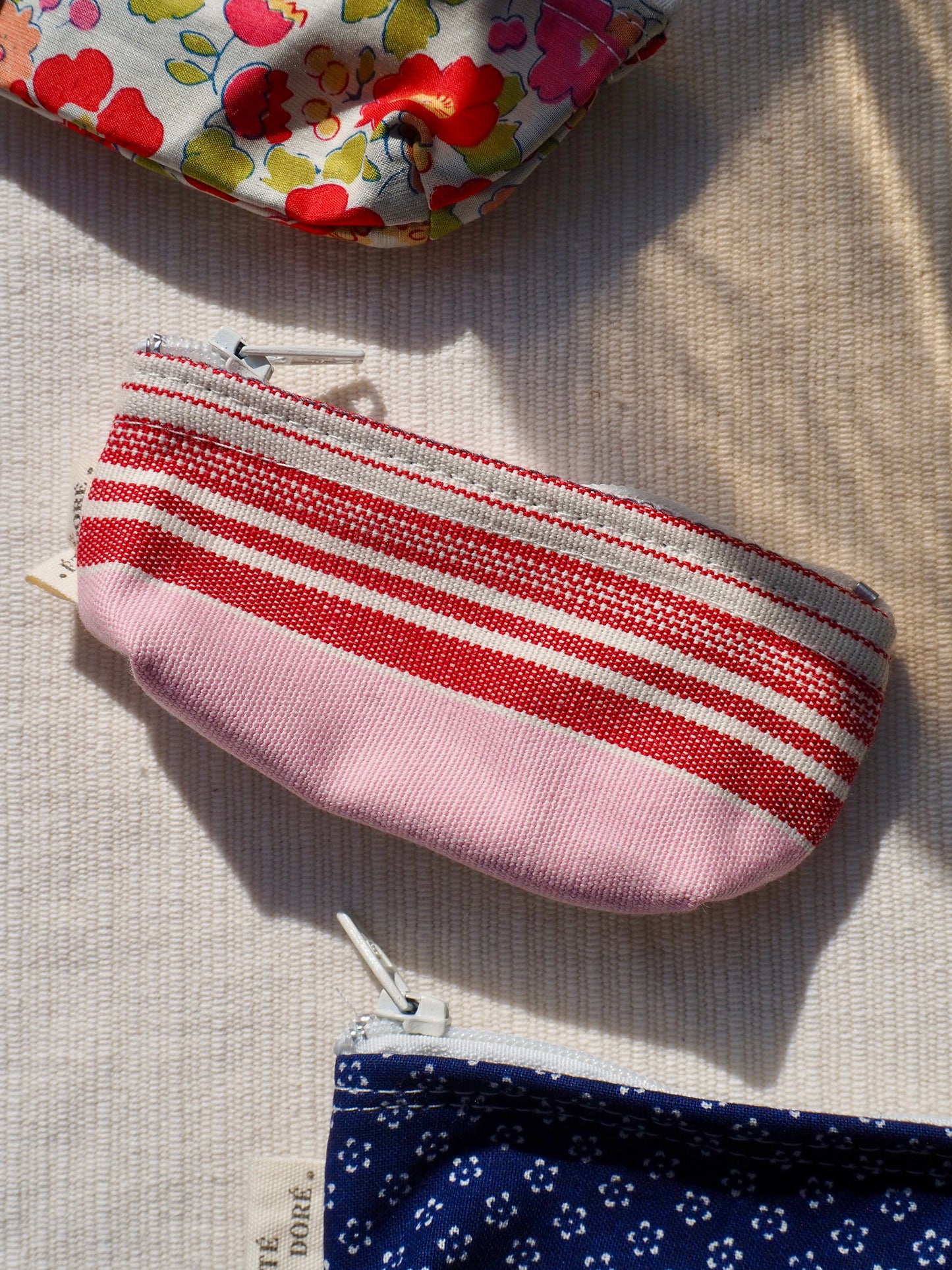 Trousse Bijoux - Rose Rayures