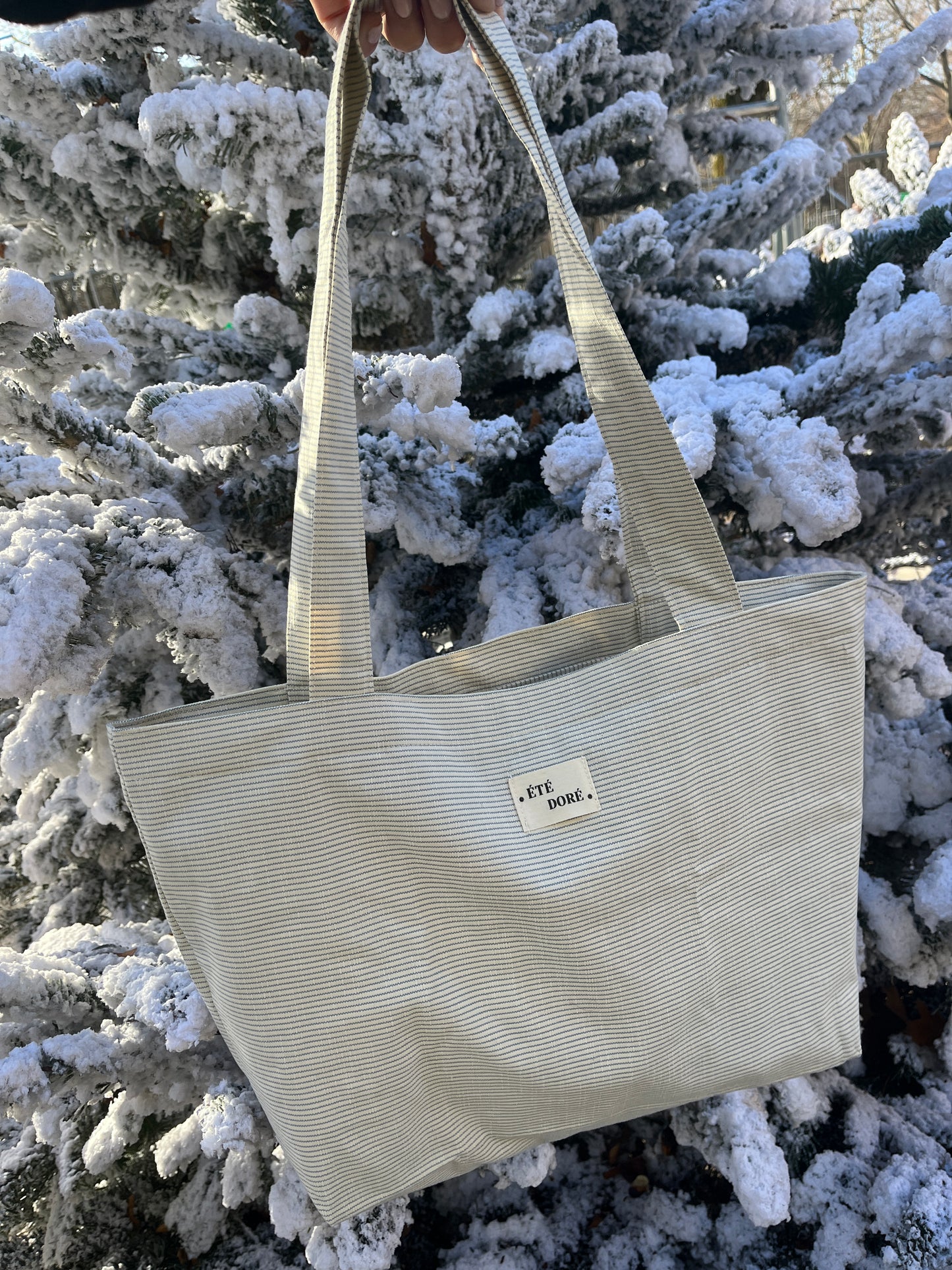 Tote Bag Zippé Jean