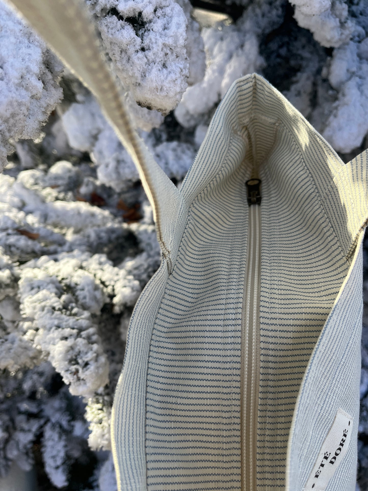 Tote Bag Zippé Jean