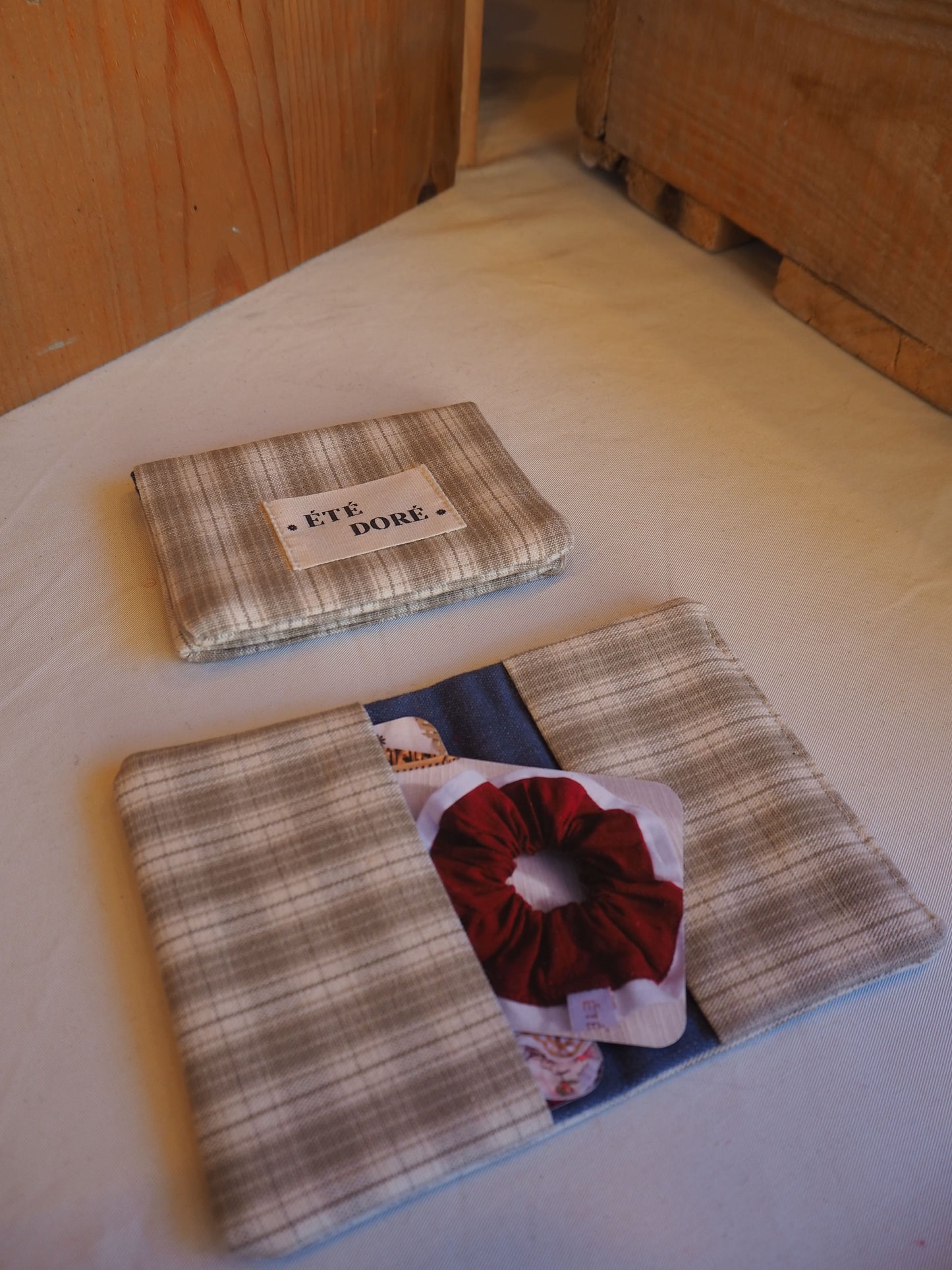 Porte-cartes - Carreaux gris LD