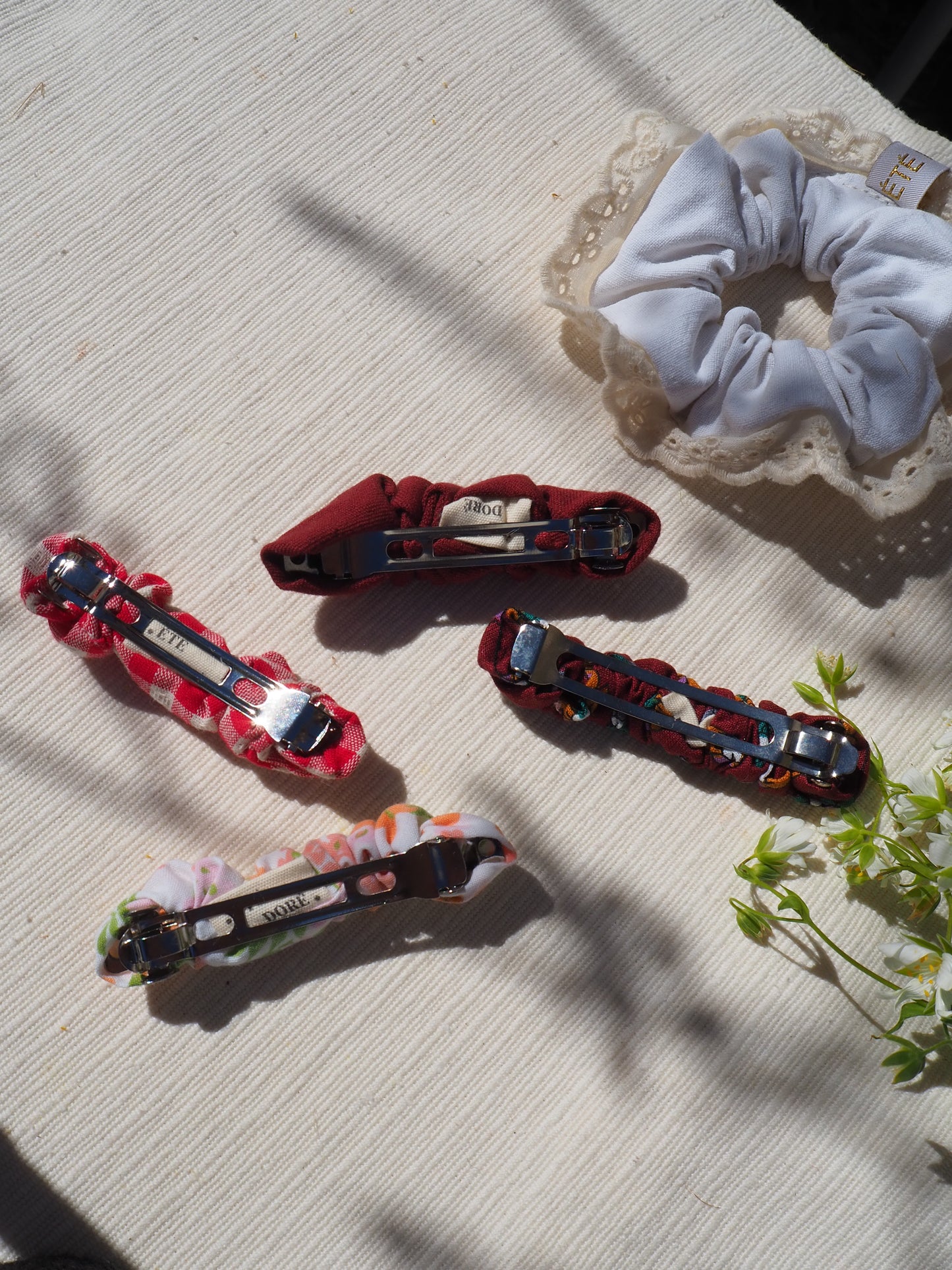 Barrette Plissée Poppy