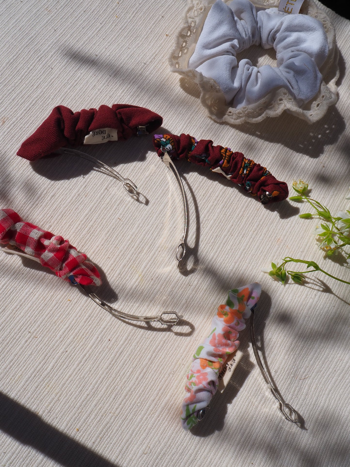Barrette Plissée Poppy