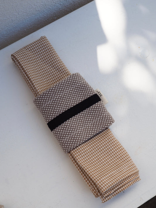 Rond de serviette - Noir