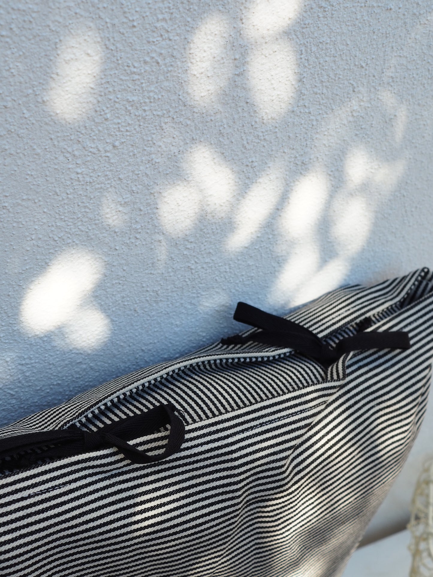 Grand coussin - Jean noir