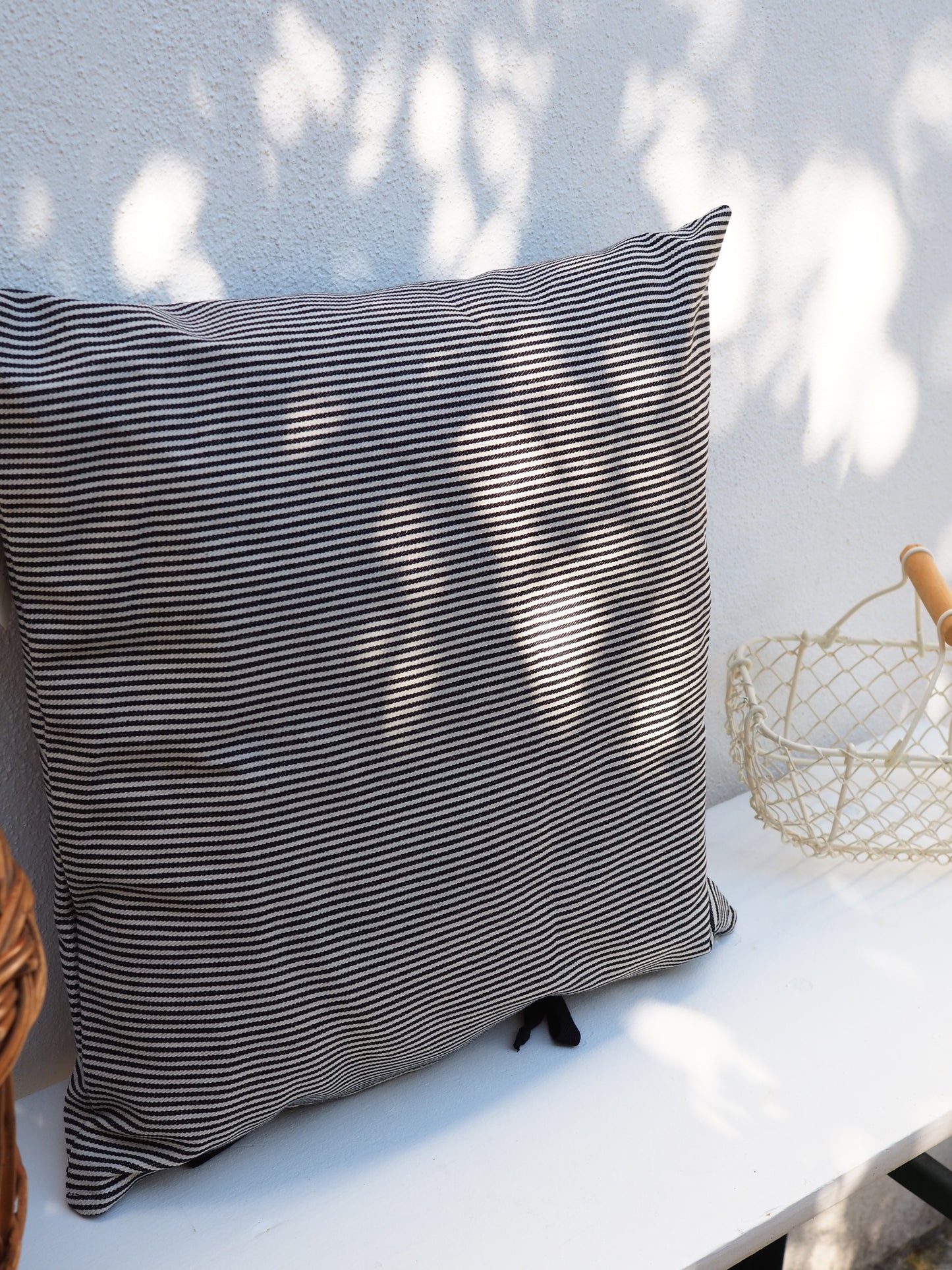 Grand coussin - Jean noir