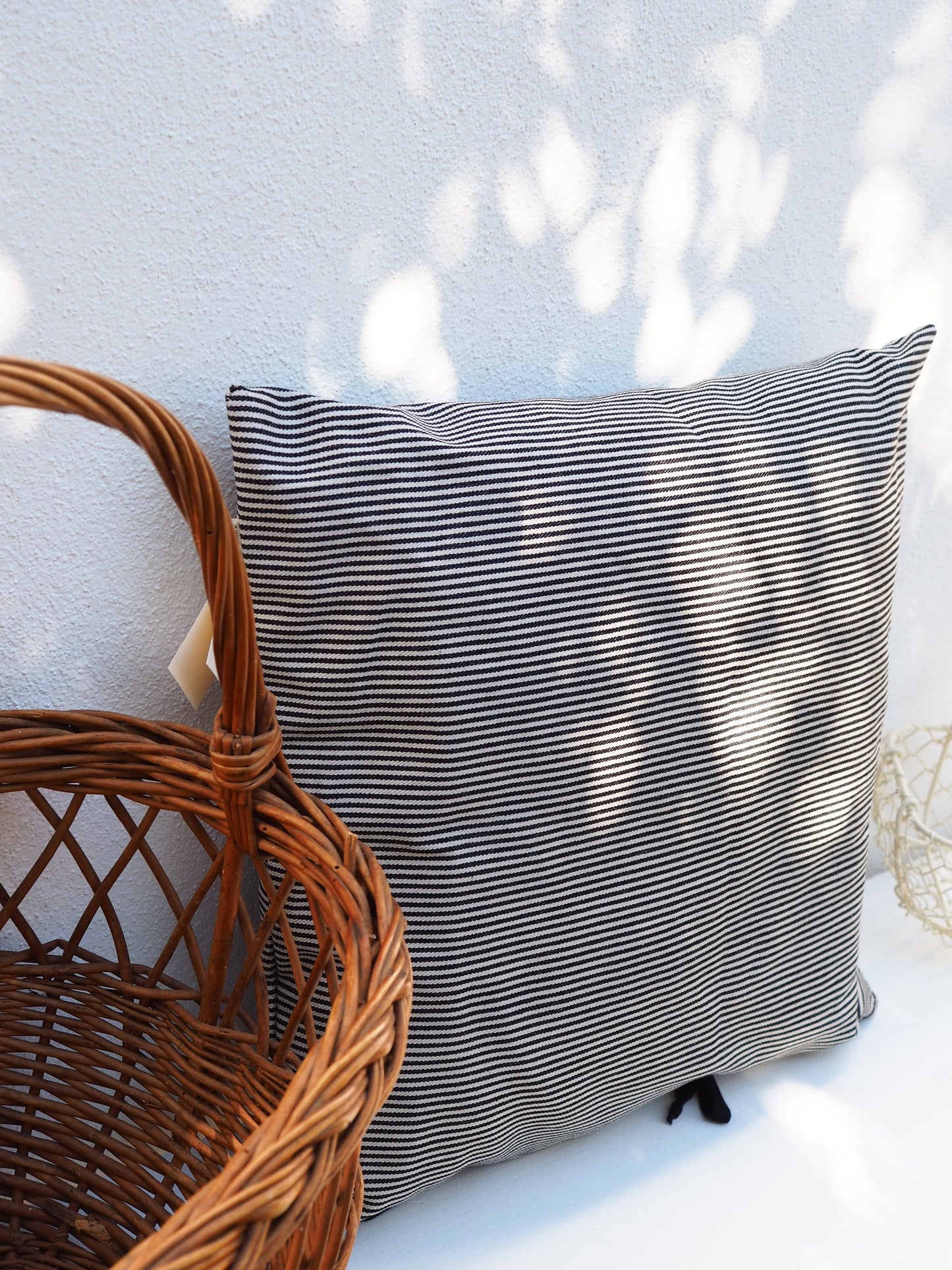 Grand coussin - Jean noir