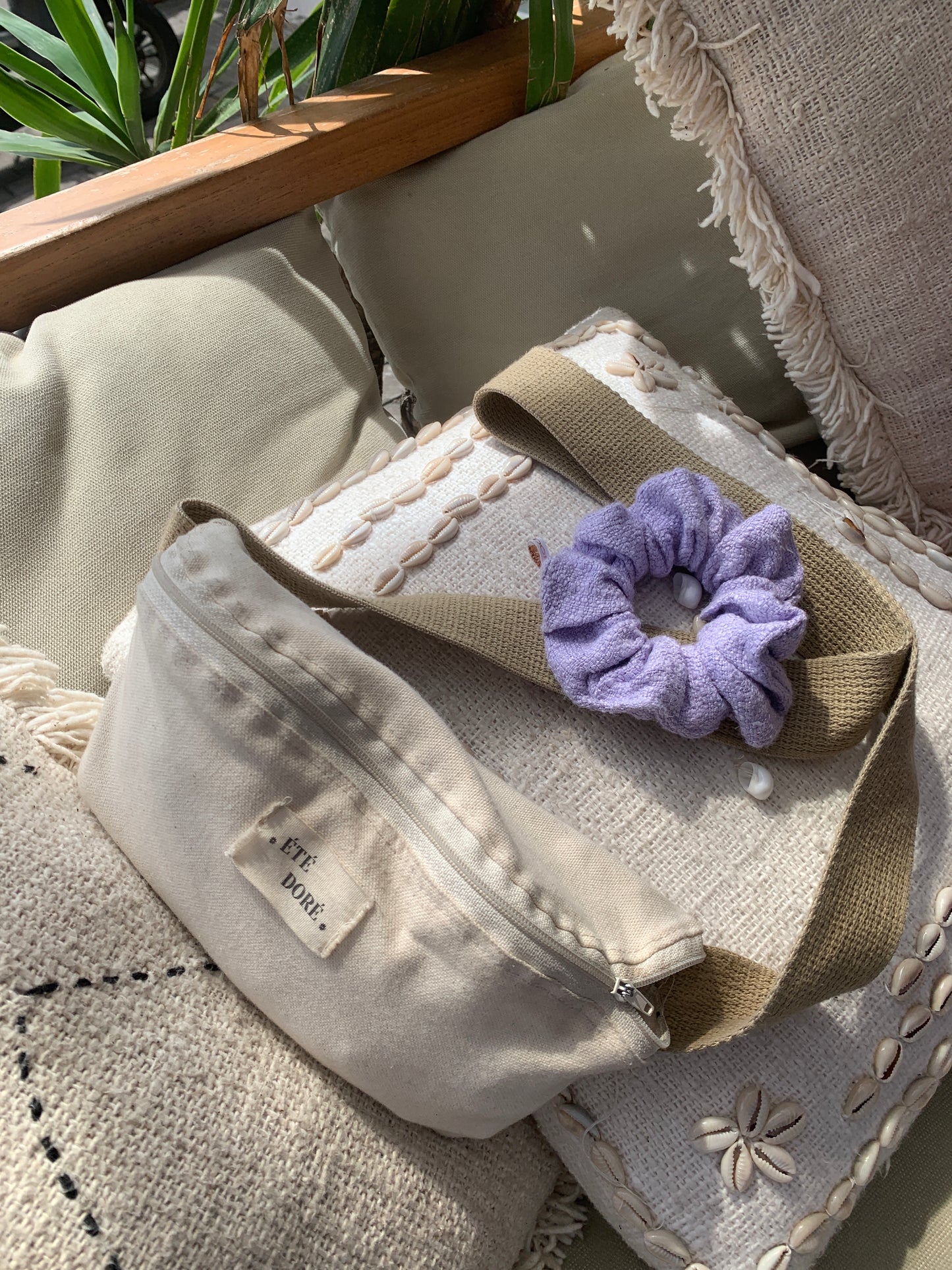 Chouchou Parme Tweed - Classique
