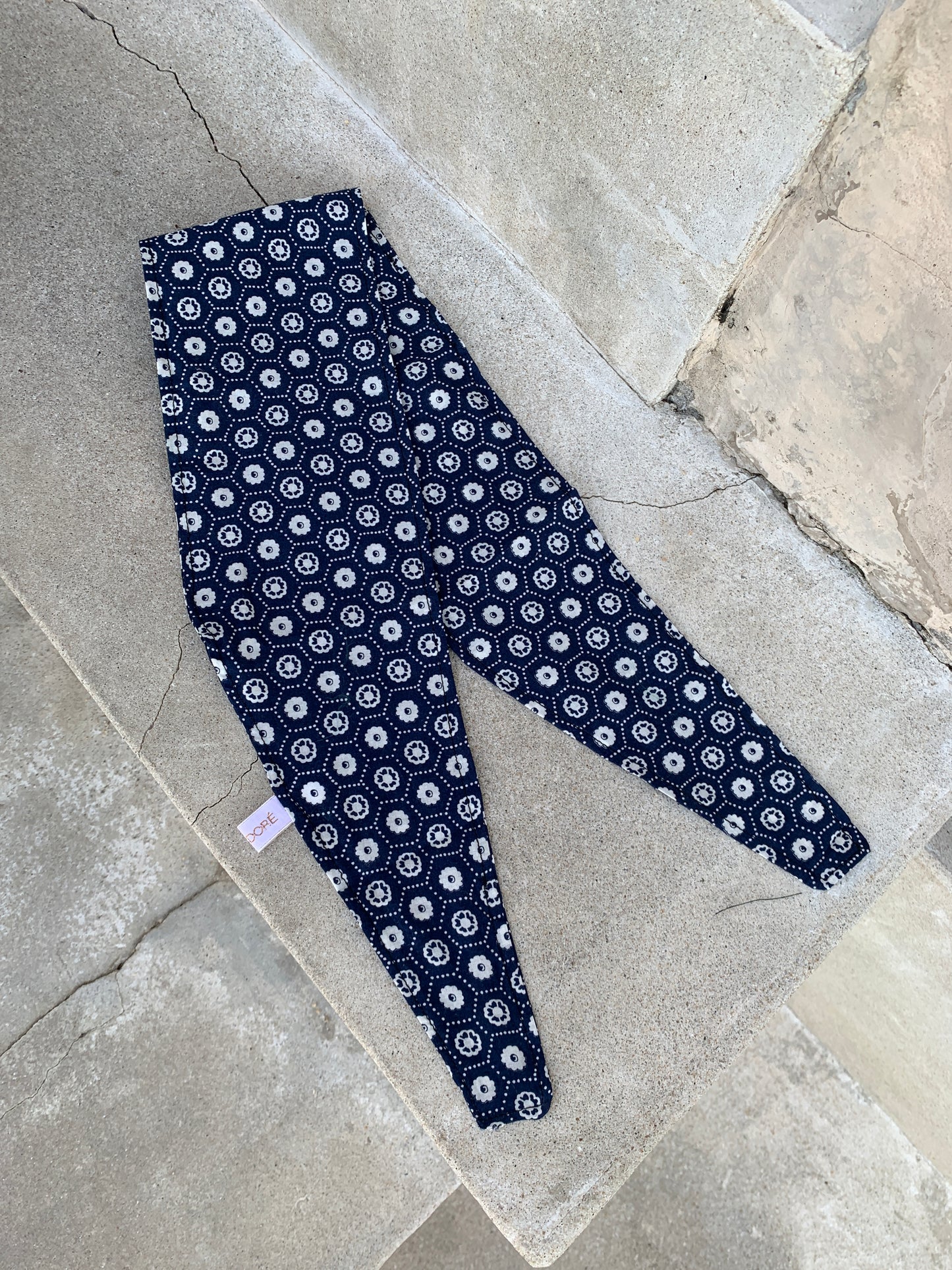 Bandeau Bleu Géométrique