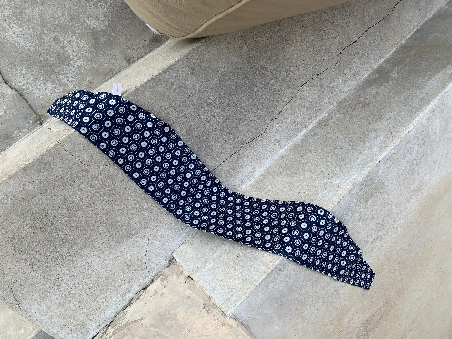 Bandeau Bleu Géométrique