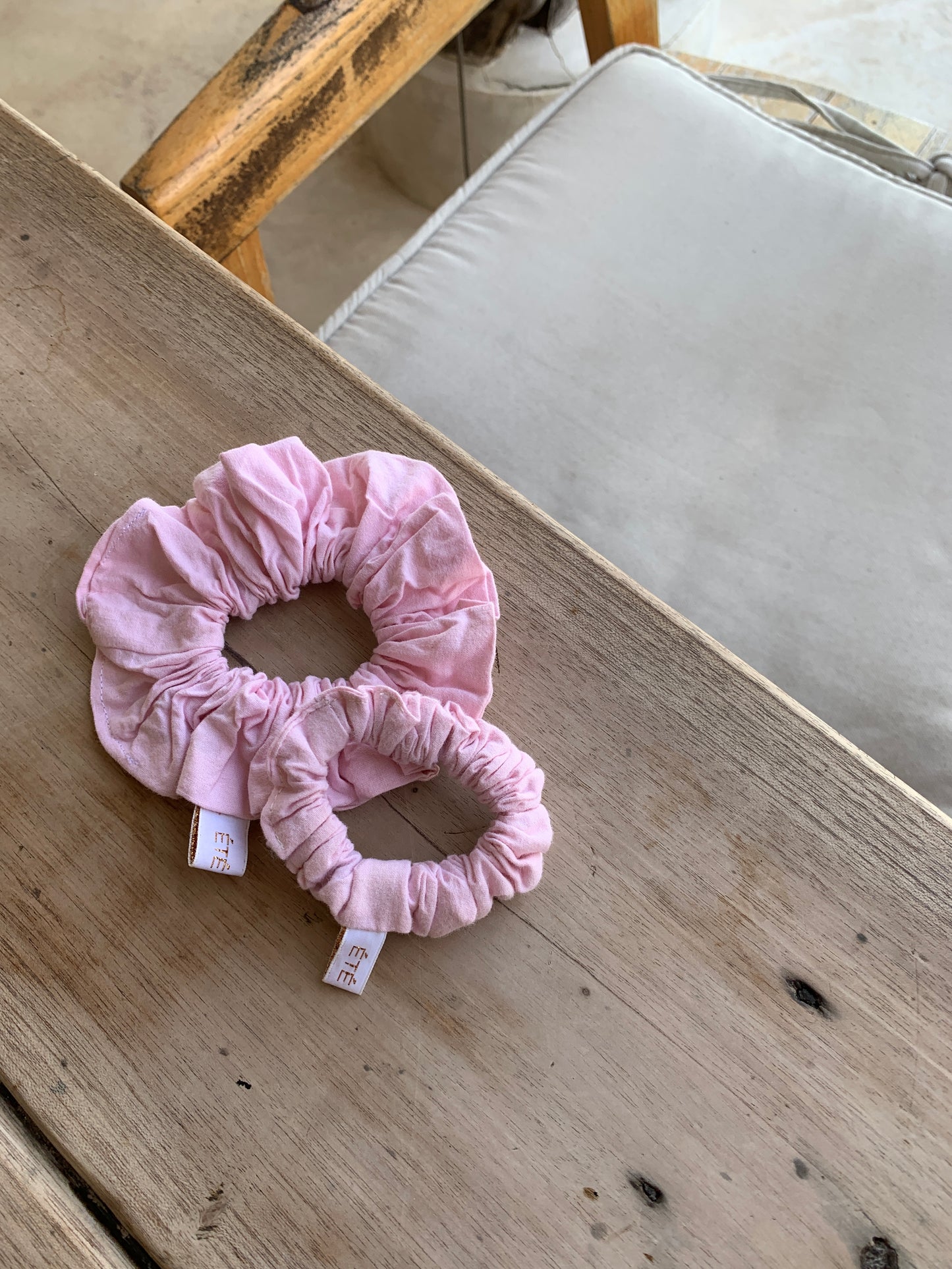 Chouchou Rose Pâle- Classique