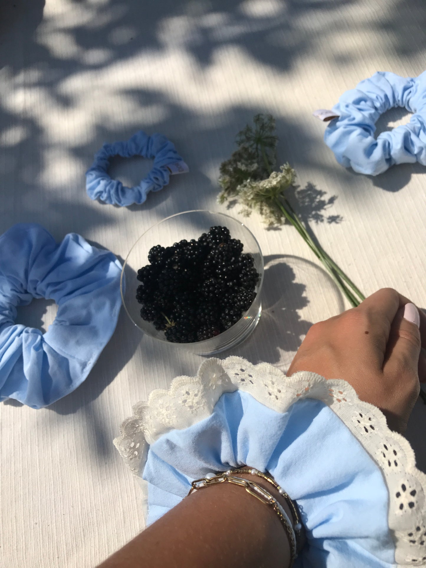 Chouchou Sophie - Liseret dentelle