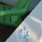 Chouchou petit - Doucette bleu et vert
