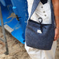 Sac à main poche - Bleu meuble
