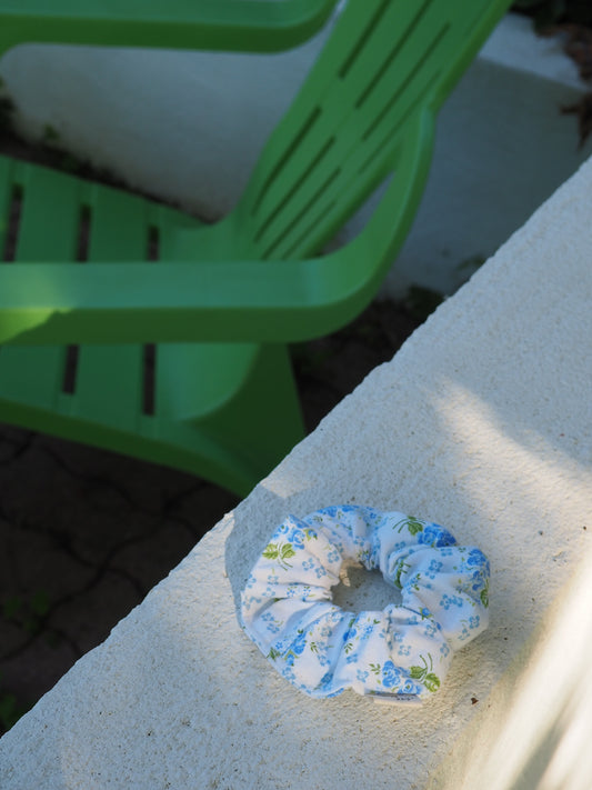 Chouchou classique - Doucette bleu et vert