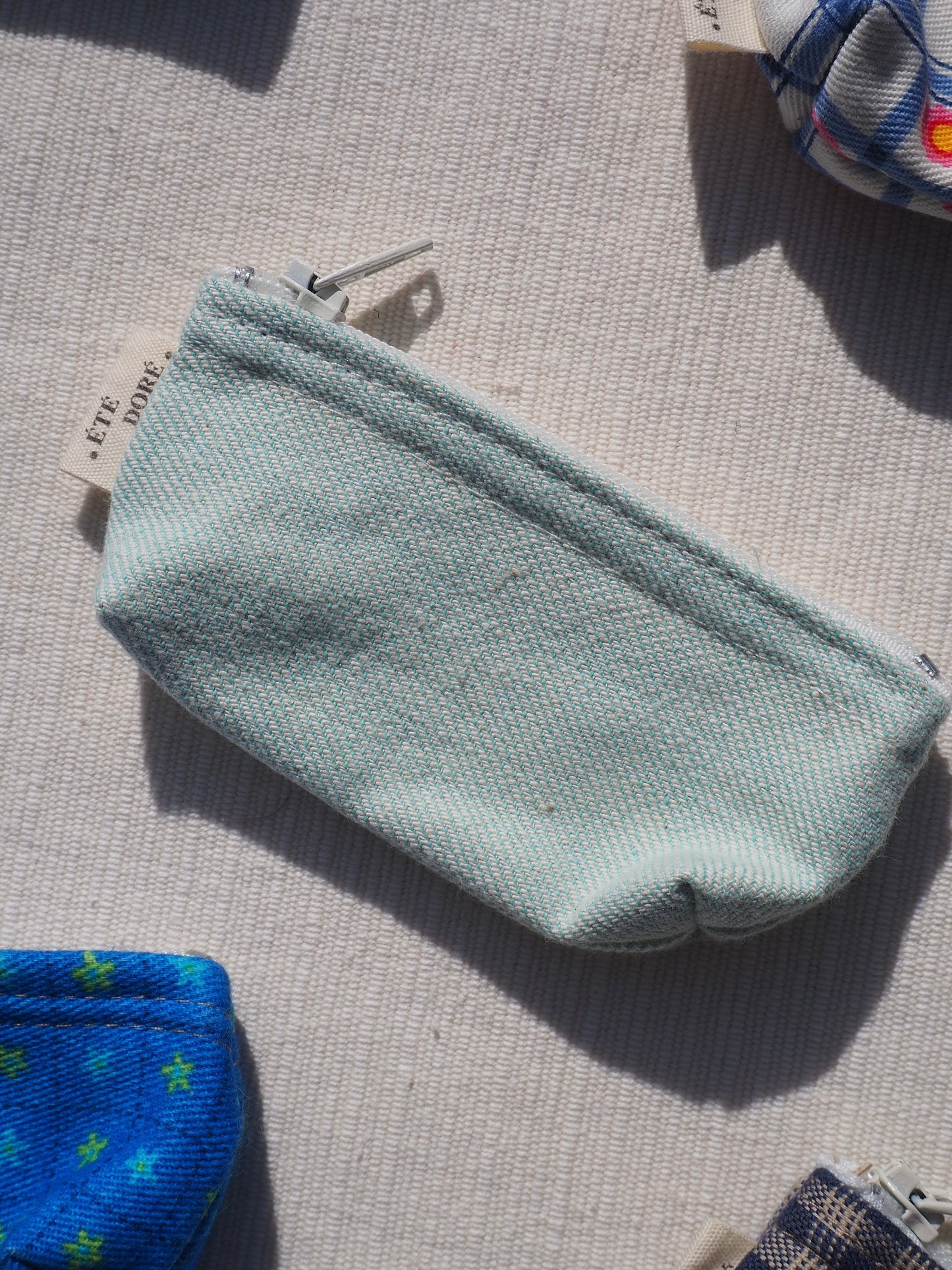 Trousse Bijoux - Turquoise Blanc