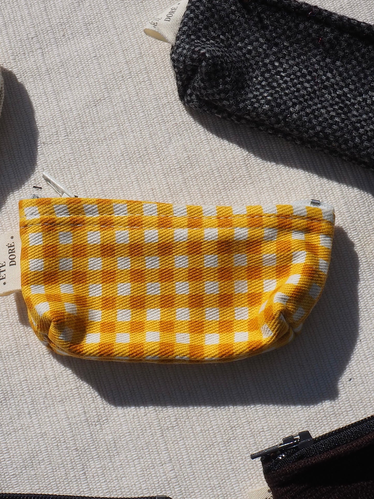 Trousse Bijoux - Vichy Jaune