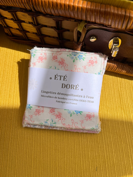 Pack de 5 lingettes démaquillantes