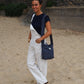 Sac à main poche - Bleu meuble