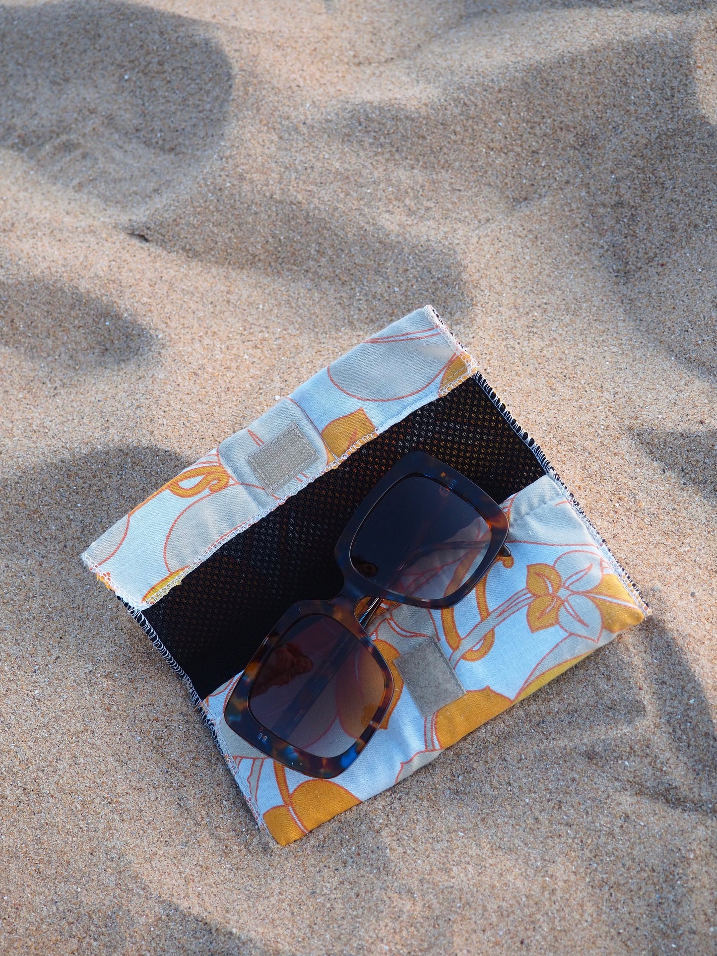 Étui à lunettes 70’S orange