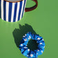 Chouchou petit - Daisy bleu électrique