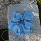 Chouchou oversize - Satiné bleu clair