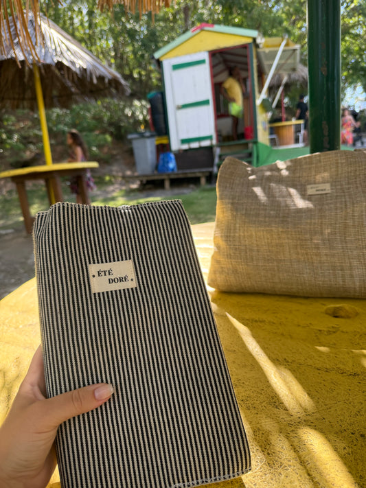 Protège livre grand - Jean Noir