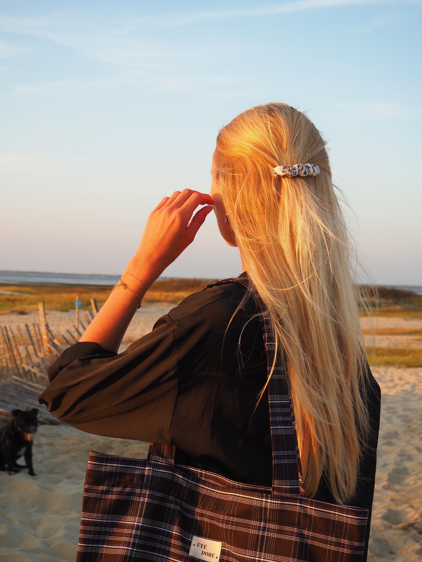 Barrette Plissée Angkor