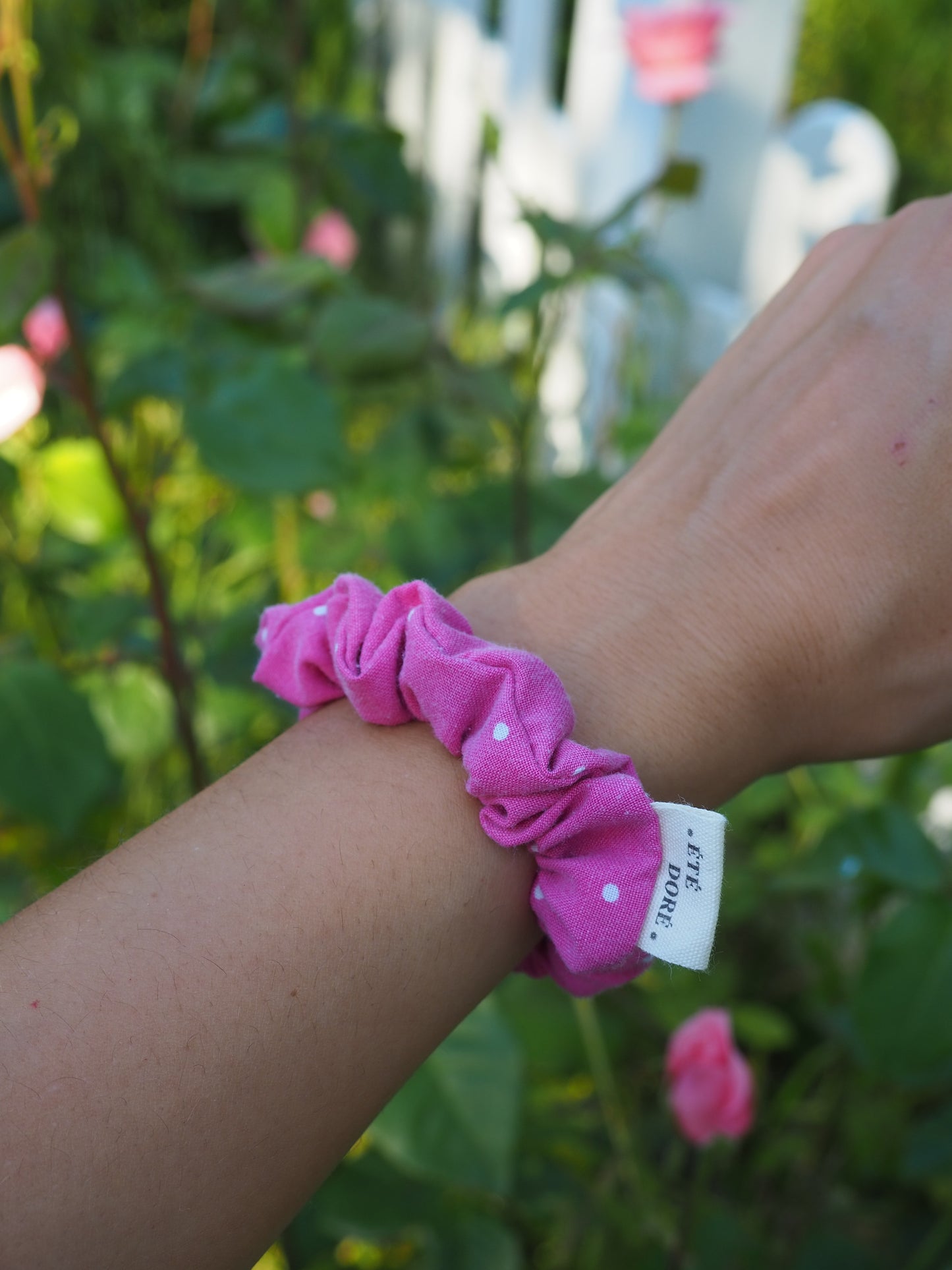 Chouchou petit - Daisy rose fuschia
