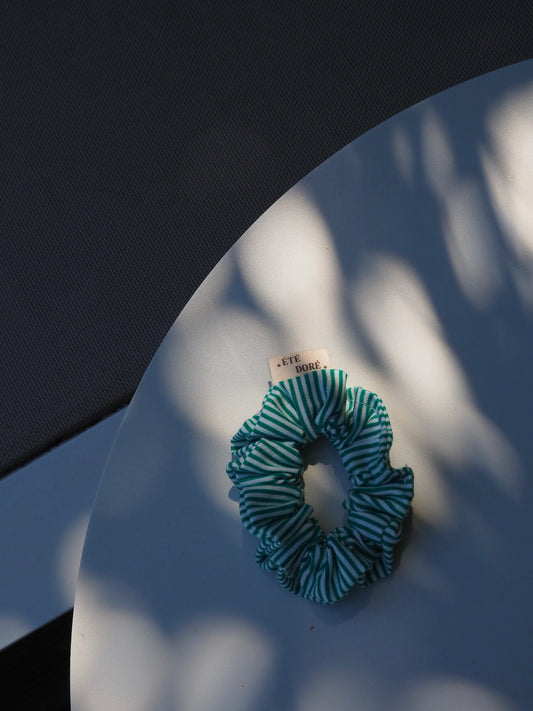 Chouchou petit - Rayé vert