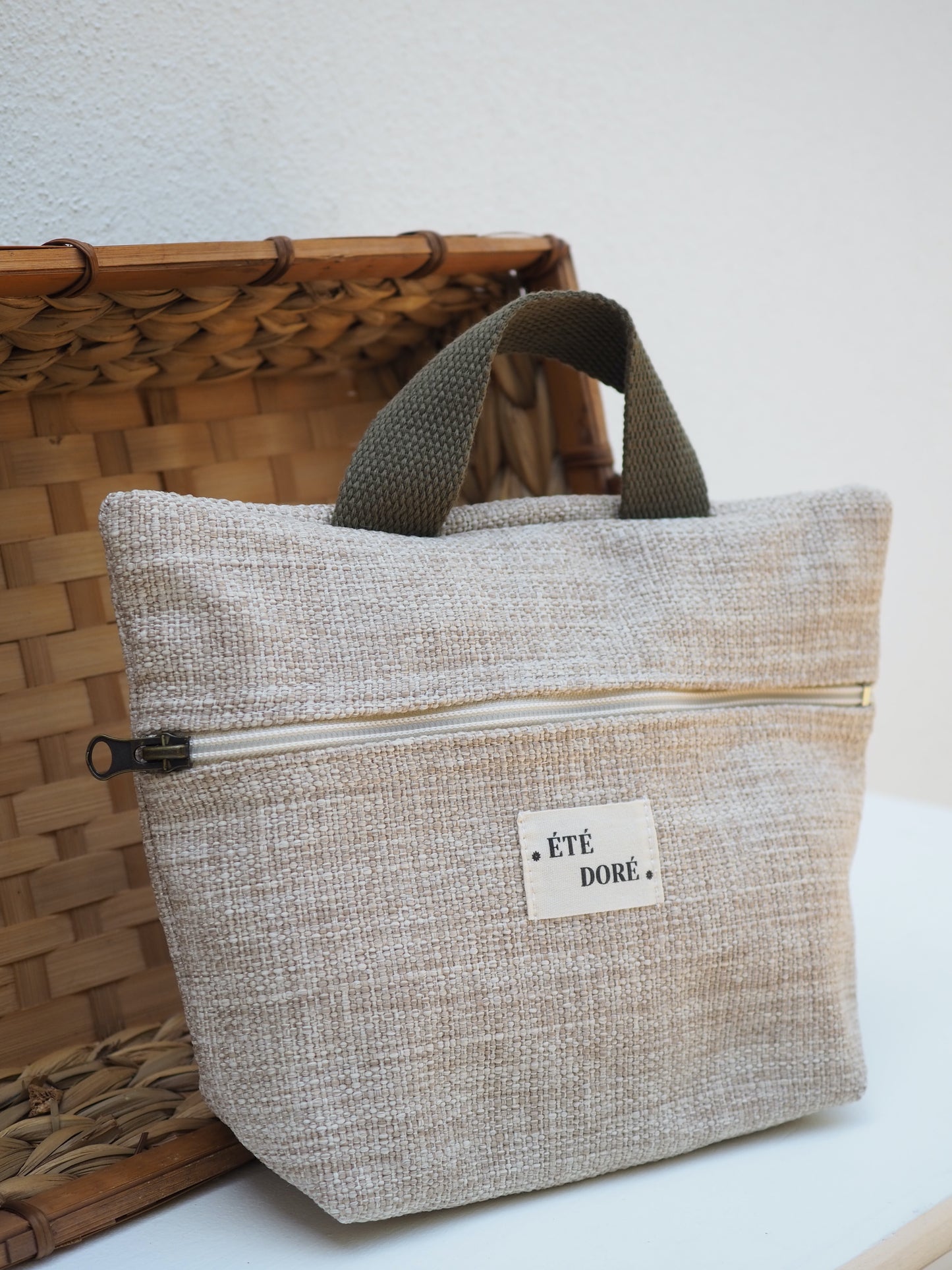 Grande pochette - Beige meuble