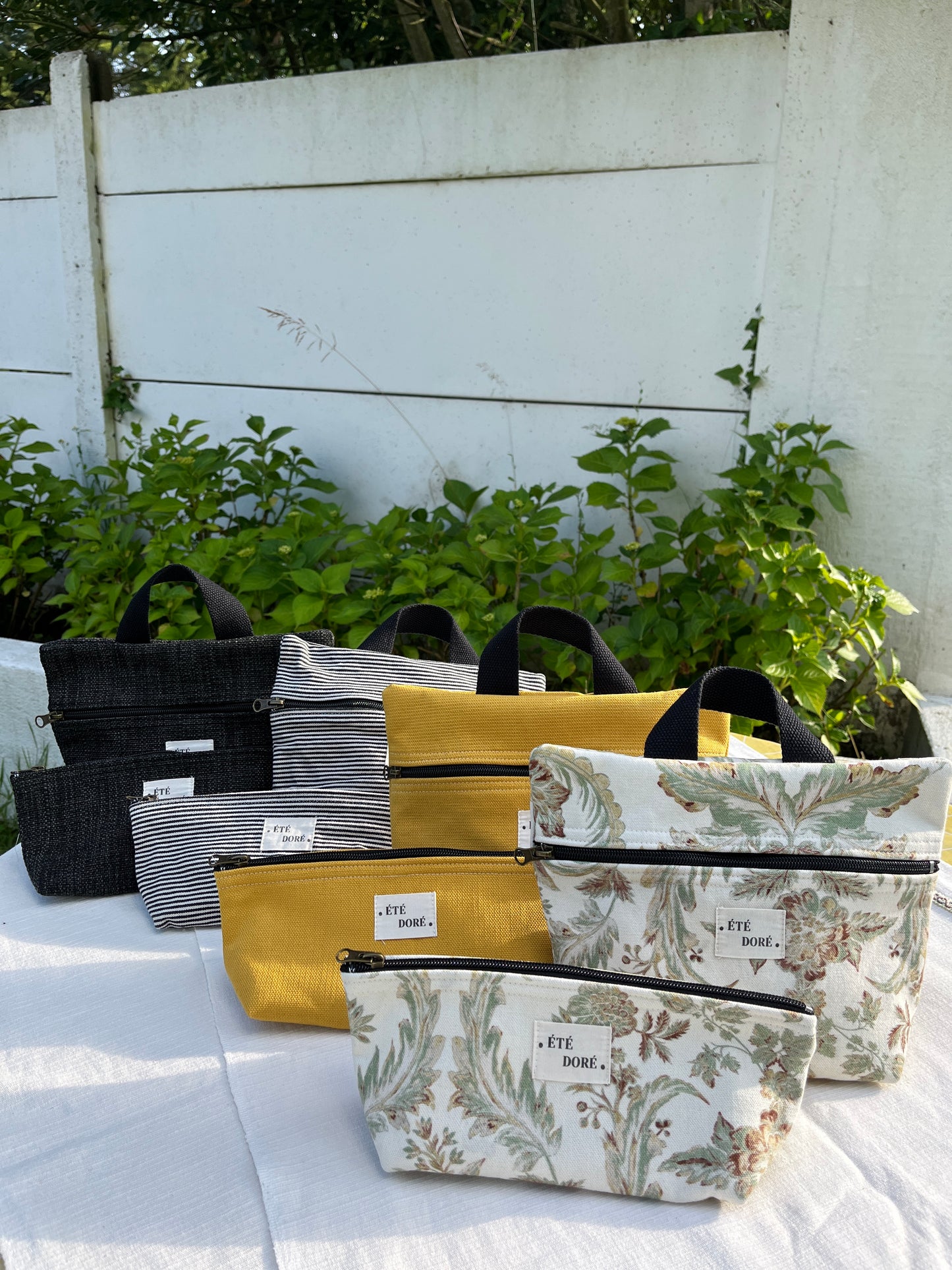 Grande pochette - Vintage vert