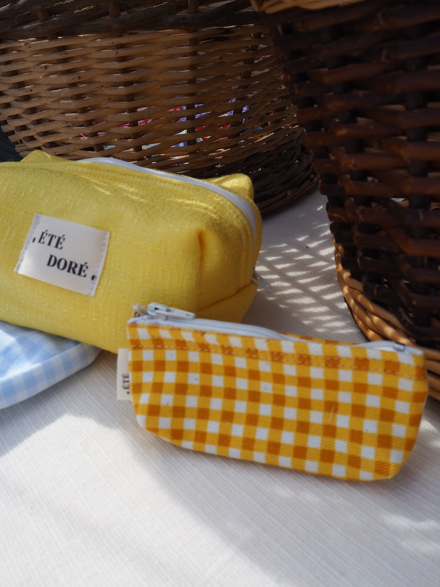 Trousse Bijoux - Vichy Jaune