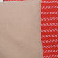 Grand coussin - Beige pied-de-poule