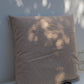 Grand coussin - Beige pied-de-poule